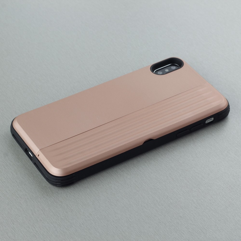 Hülle iPhone Xs Max - Secret card - Rosa
