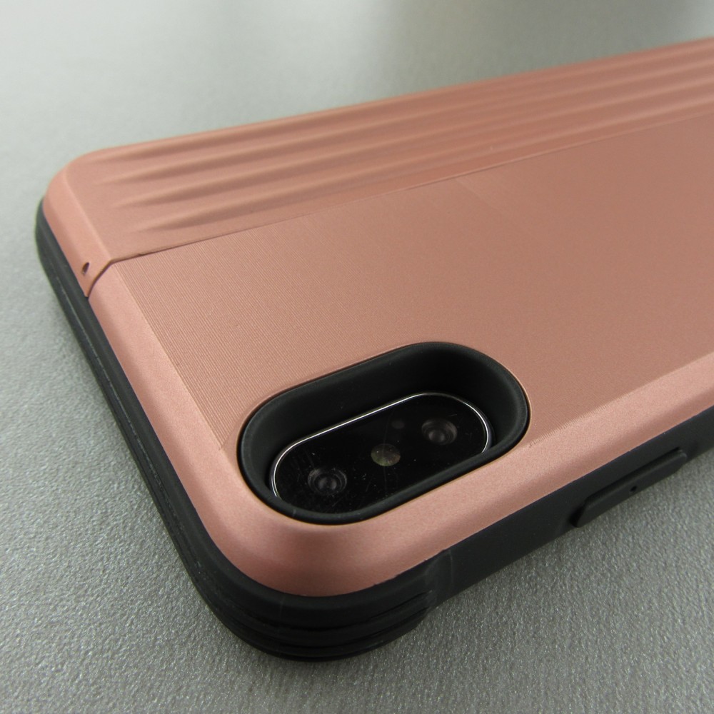 Hülle iPhone Xs Max - Secret card - Rosa