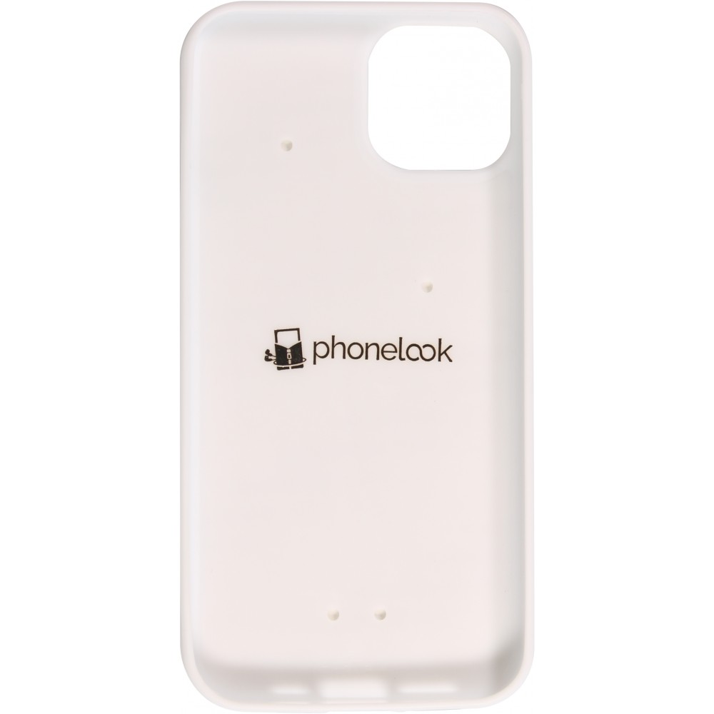 Coque personnalisée en Silicone rigide blanc - iPhone 13