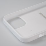 Coque personnalisée en Silicone rigide blanc - iPhone 13