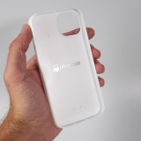 Personalisierte Hülle Silikon Weiss - iPhone 13