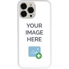 Coque personnalisée en Silicone rigide blanc - iPhone 13 Pro Max