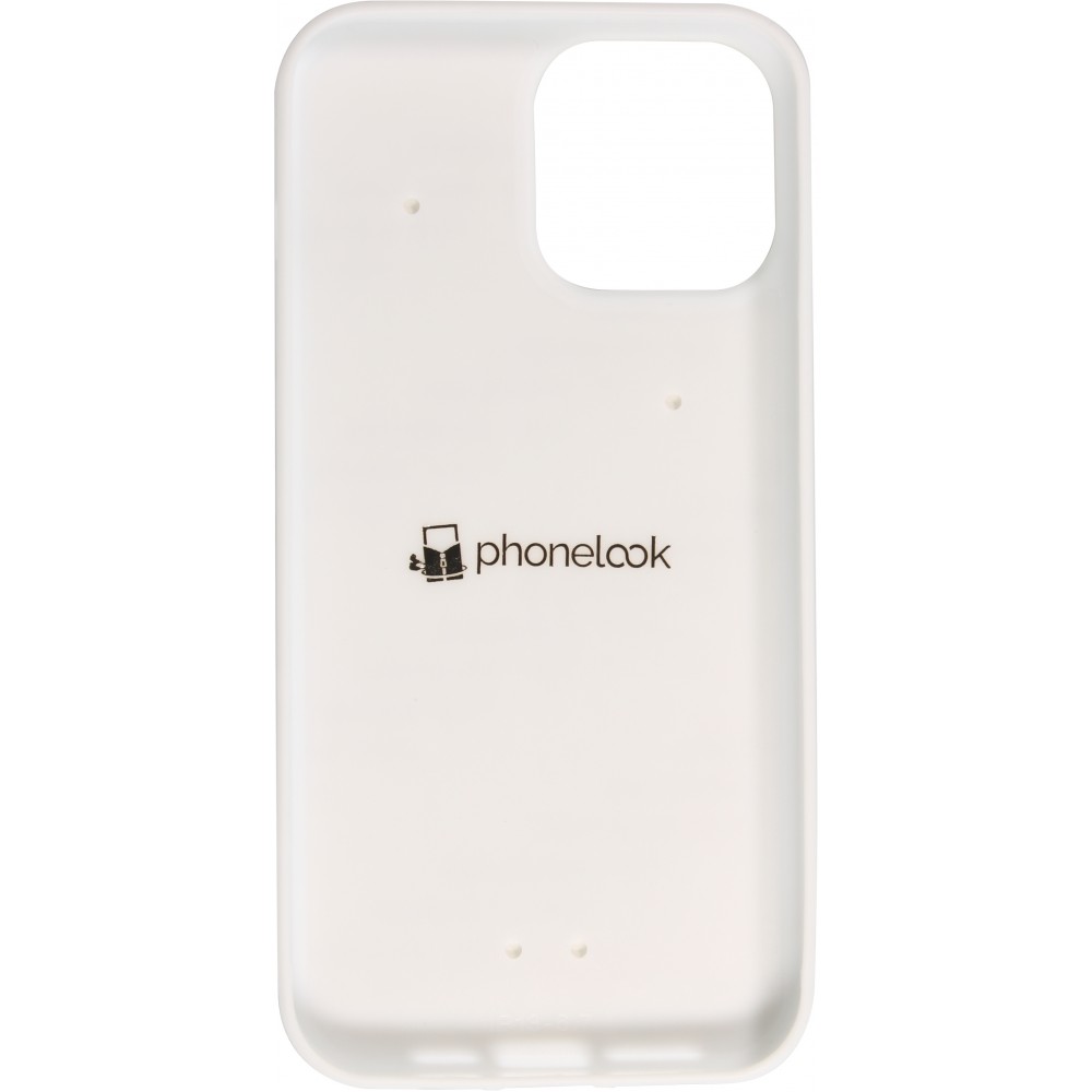 Coque personnalisée en Silicone rigide blanc - iPhone 13 Pro Max