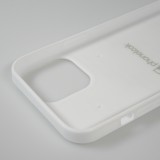 Coque personnalisée en Silicone rigide blanc - iPhone 13 Pro Max