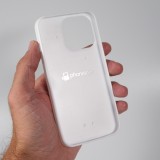 Personalisierte Hülle Silikon Weiss - iPhone 13 Pro