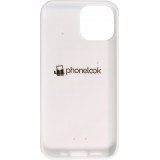 Coque personnalisée en Silicone rigide blanc - iPhone 13 mini