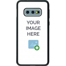 Coque personnalisée en Silicone rigide noir - Samsung Galaxy S10E