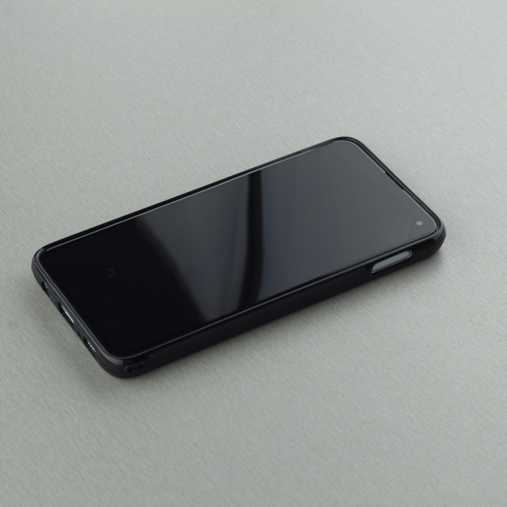 Custom Hülle Silikon schwarz- Samsung Galaxy S10E