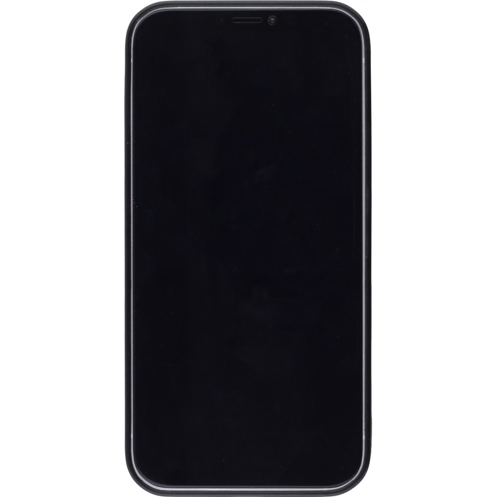 Coque personnalisée en Silicone rigide noir - iPhone 12 Pro Max