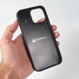 Personalisierte Hülle Silikon schwarz - iPhone 13 Pro Max