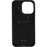 Coque personnalisée en Silicone rigide noir - iPhone 13 Pro