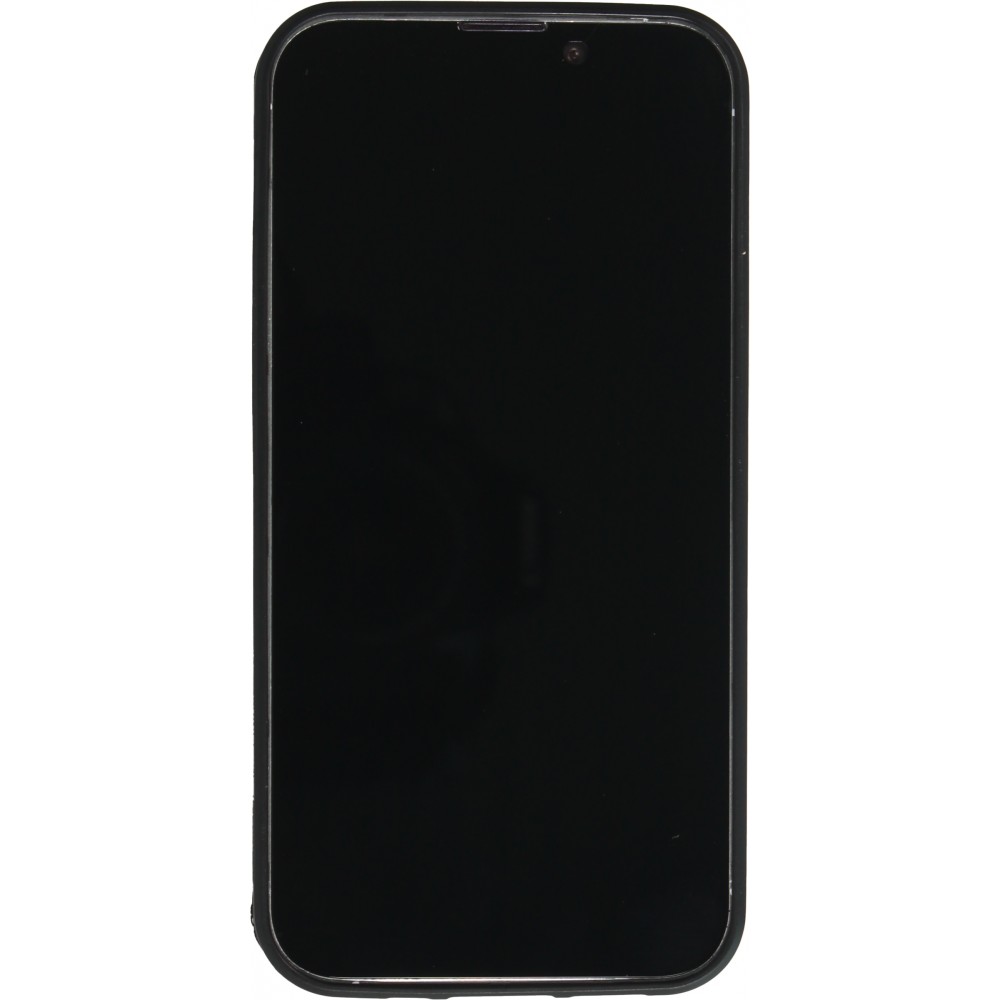 Coque personnalisée en Silicone rigide noir - iPhone 13 mini