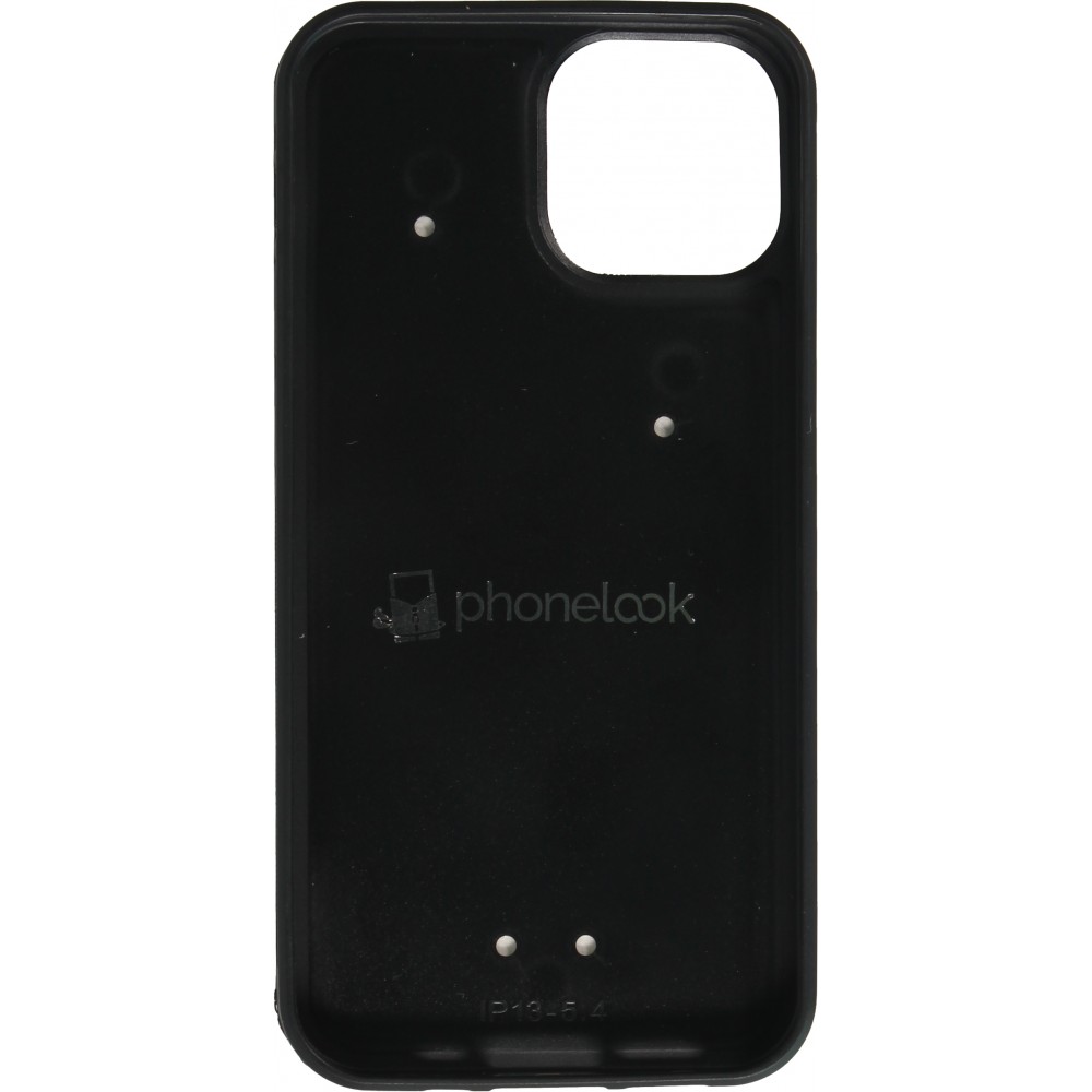 Personalisierte Hülle Silikon schwarz - iPhone 13 mini