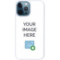 Coque personnalisée en Silicone rigide blanc - iPhone 12 / 12 Pro