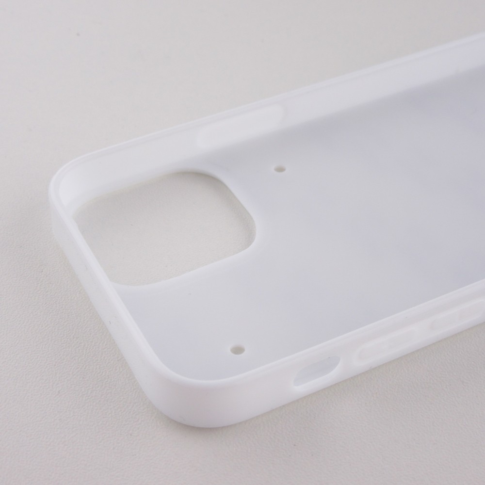 Coque personnalisée en Silicone rigide blanc - iPhone 12 / 12 Pro