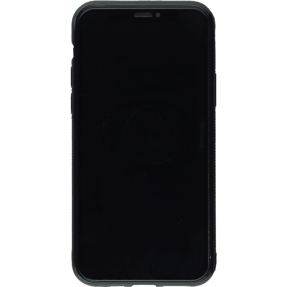 Coque personnalisée en SIlicone rigide noir - iPhone 11 Pro