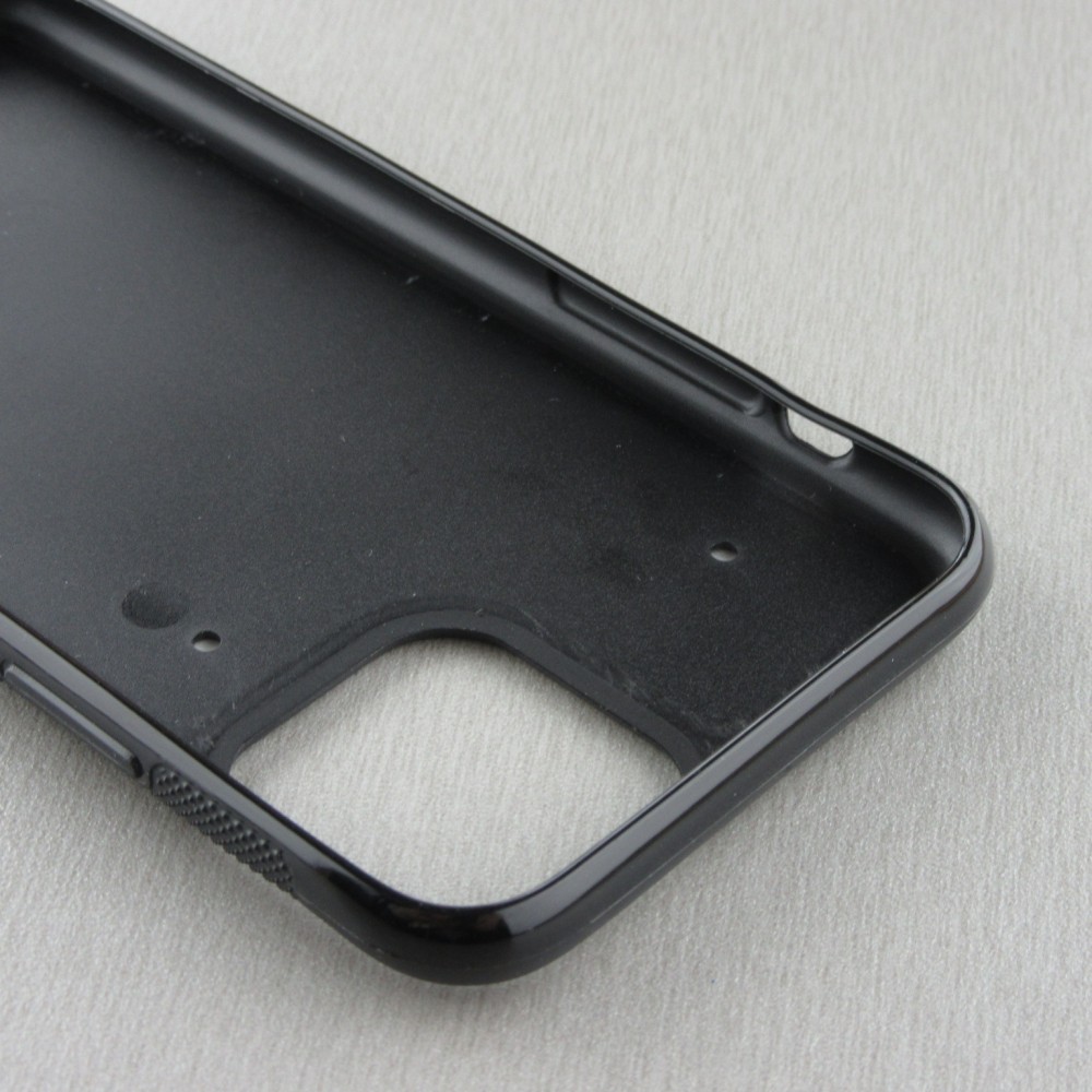 Coque personnalisée en Silicone rigide noir - iPhone 11