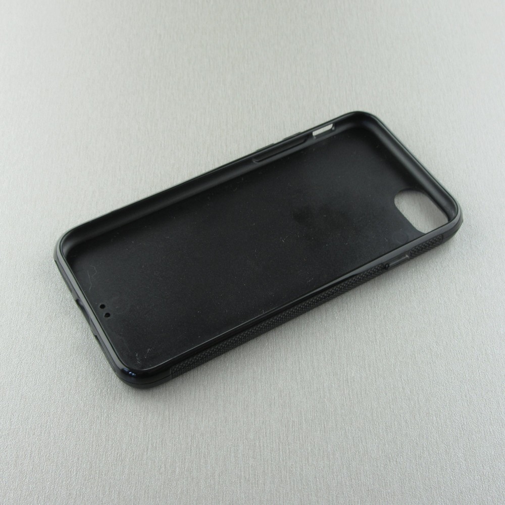Custom Hülle Silikon schwarz - iPhone 7 / 8 / SE (2020)