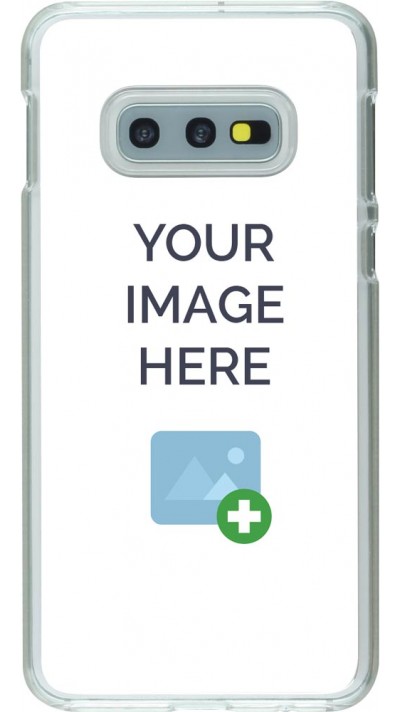 Personalisierte Hülle transparenter Kunststoff - Samsung Galaxy S10E