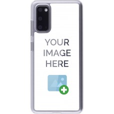 Personalisierte Hülle transparenter Kunststoff - Samsung Galaxy S20