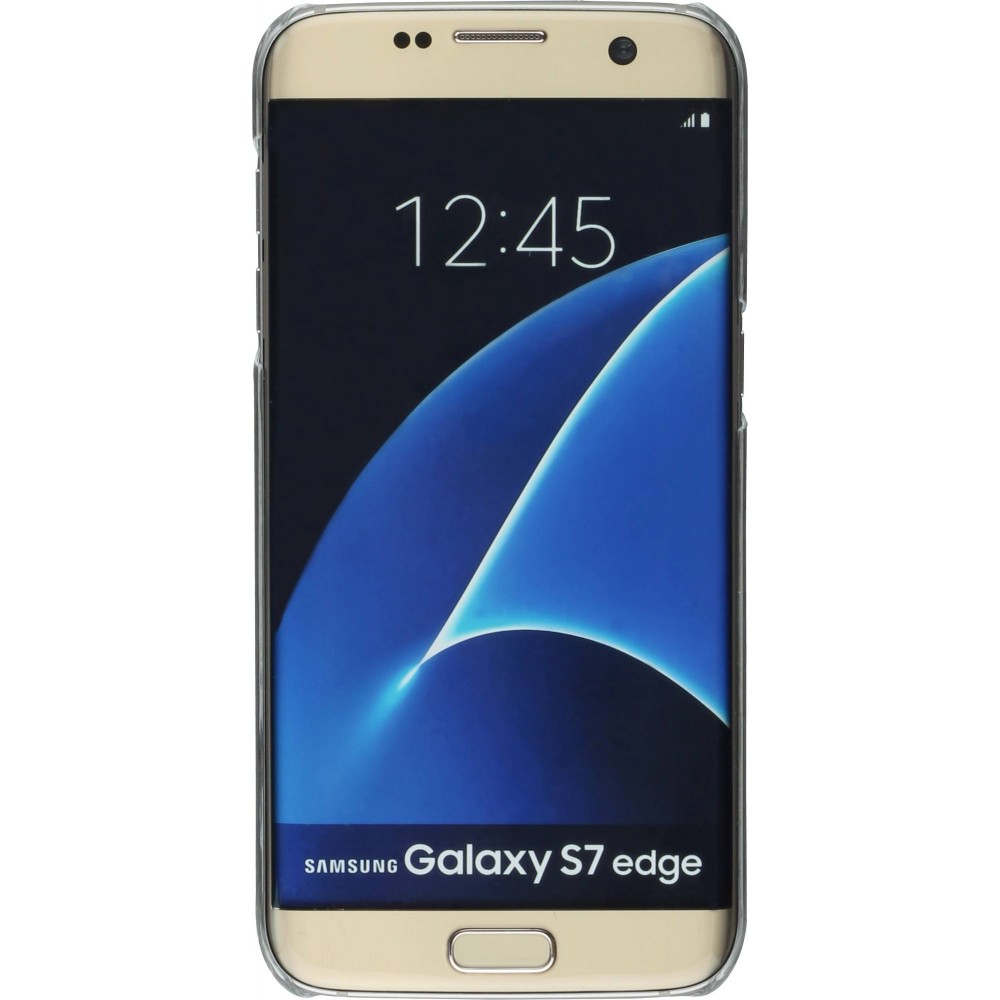 Personalisierte Hülle transparenter Kunststoff - Samsung Galaxy S7 Edge