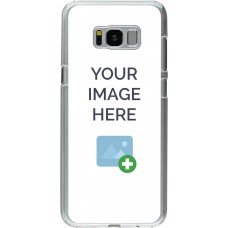 Personalisierte Hülle transparenter Kunststoff - Samsung Galaxy S8+