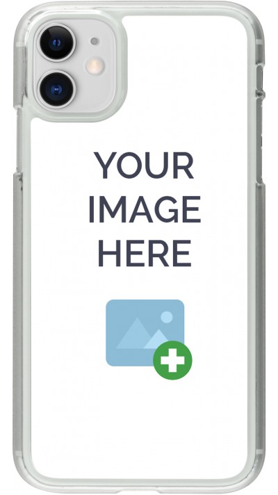 Coque personnalisée plastique transparent - iPhone 11