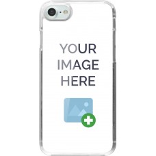 Personalisierte Hülle transparenter Kunststoff - iPhone 7 / 8 / SE (2020)