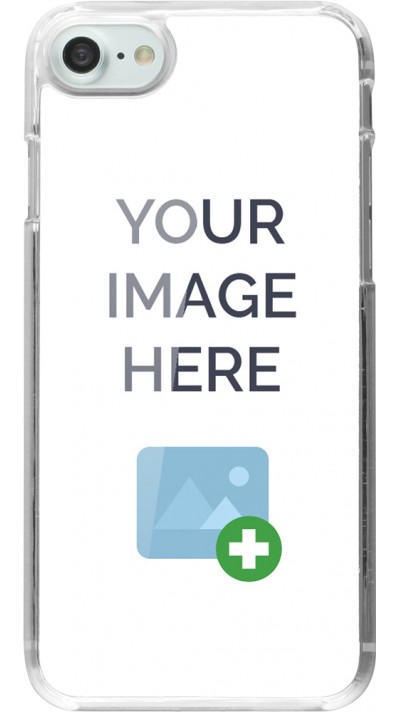 Coque personnalisée plastique transparent - iPhone 7 / 8 / SE (2020)