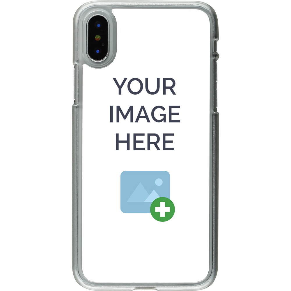 Coque personnalisée plastique transparent - iPhone X / Xs