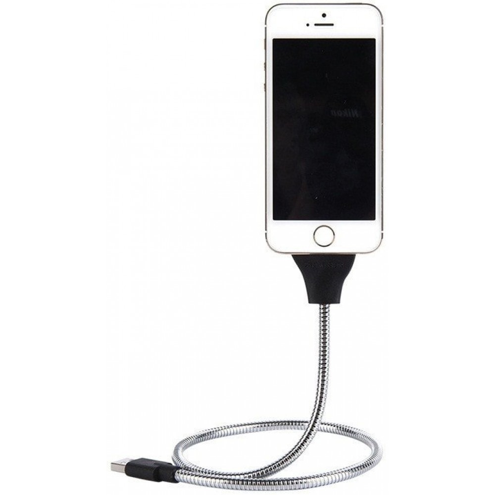 Creative flexible Stand - Lightning Kabel dehnbar iPhone mit USB-A Anschluss