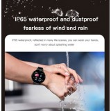 D18 Smart Watch Fitness Tracker couleur écran tactile IP65 incl. Phone App - Vert
