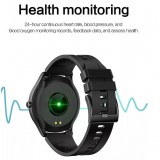 Da Fit S20A - Smart Watch Fitness Tracker inkl. IP67 Touchscreen + Sportprogramme - Grau