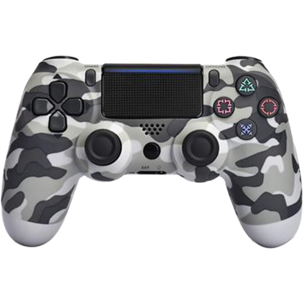 Manette sans-fil pour PlayStation PS4 - Doubleshock 4 - Camouflage - Gris