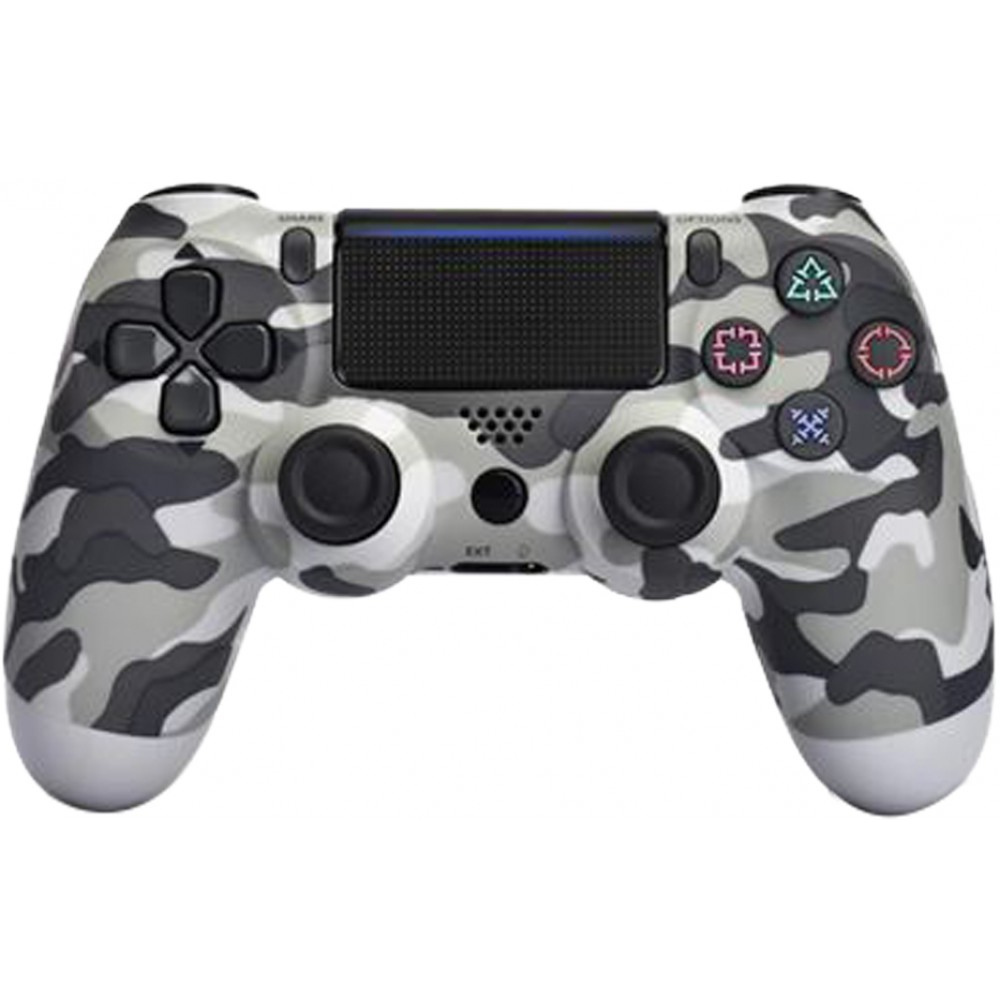 Kabelloser Controller für PlayStation PS4 - Doubleshock 4 - Camouflage - Grau