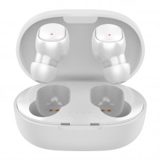 Ecouteurs Bluetooth sans fil A6S - incl. micro, Touch control, étui de charge avec affichage LED - Blanc
