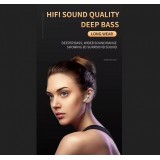 Écouteurs Pro 6 Bluetooth 5.0 Super Bass sans fil Earbuds design rond - Blanc
