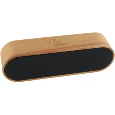 Eleven Wood Echtholz Bluetooth 4.2 Lautsprecher - Elegantes Holz Design 8W/1800mAh - Wood Cherry