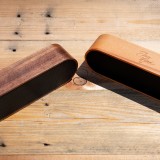 Enceinte Eleven Wood Bluetooth 4.2 en bois véritable - Design élégant en bois 8W/1800mAh - Walnut