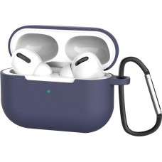 AirPods 3 - Silikonhülle mit Karabiner - Marine blau