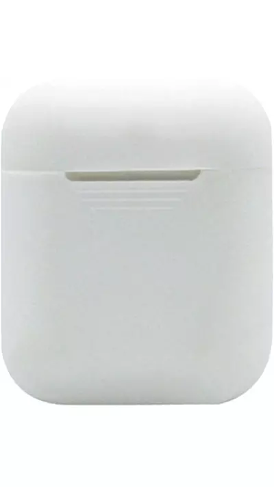 Etui AirPods 1 / 2 - Silicone - Blanc