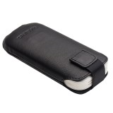 Etui IQOS 2.4 / 3 / 3 DUO - Qialino cuir véritable - Noir