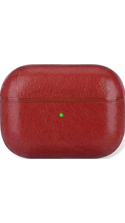 Etui cuir AirPods Pro - Rouge