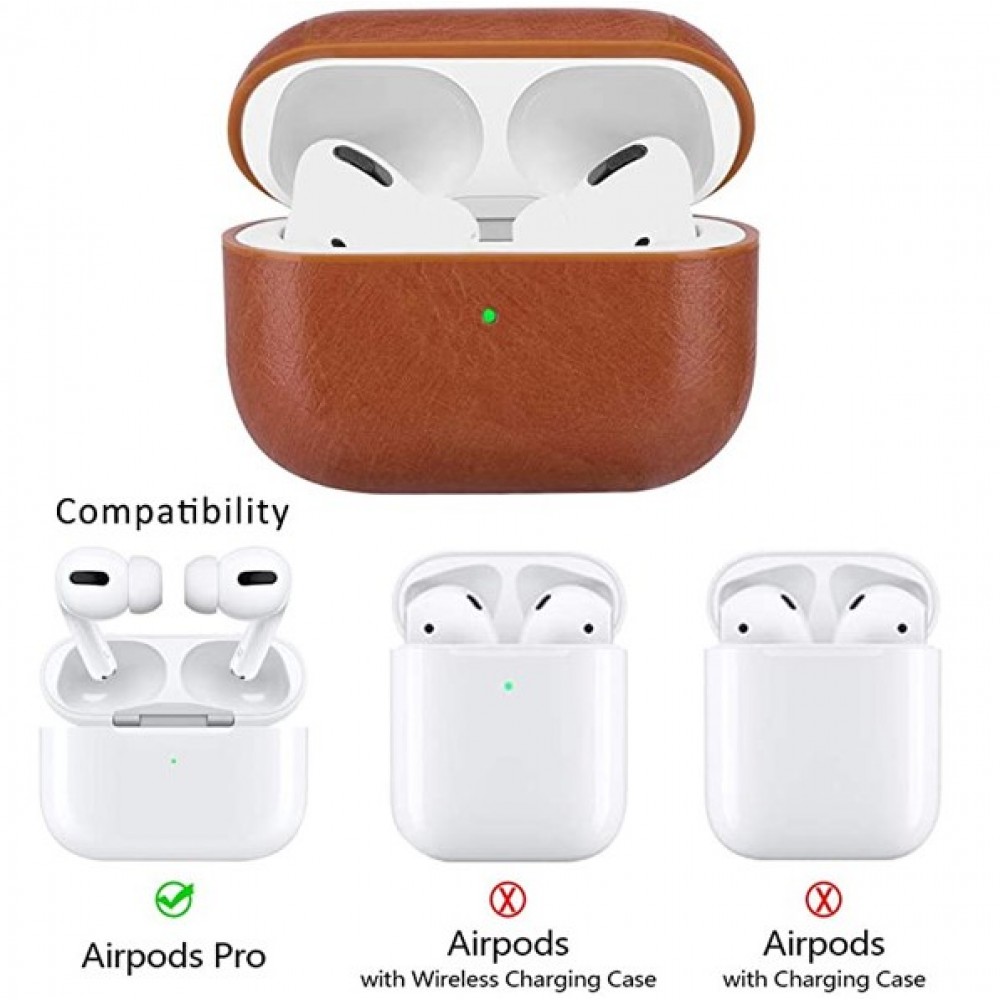 AirPods Pro Ledertasche - Rot