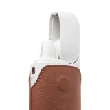 Etui IQOS 2.4 / 3 / 3 DUO - Qialino cuir véritable - Brun