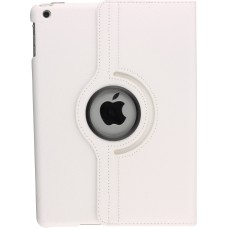 Etui cuir iPad 10.2"- Premium Flip 360 - Blanc