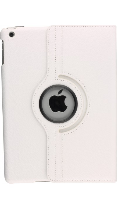 Etui cuir iPad Air 10.9" (2020) - Premium Flip 360 - Blanc