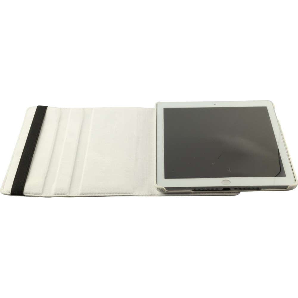 Etui cuir iPad Air 10.9" (2020) - Premium Flip 360 - Blanc