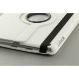 Etui cuir iPad Air 10.9" (2020) - Premium Flip 360 - Blanc