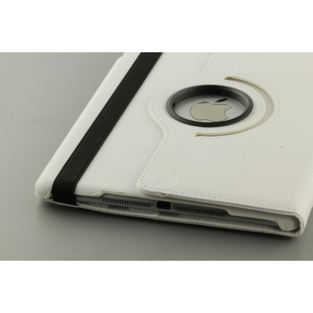 Etui cuir iPad Air 10.9" (2020) - Premium Flip 360 - Blanc